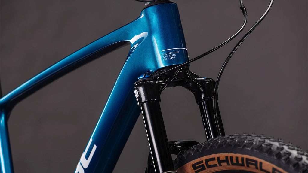 Cube Reaction C:62 SLX electricblue'n'white