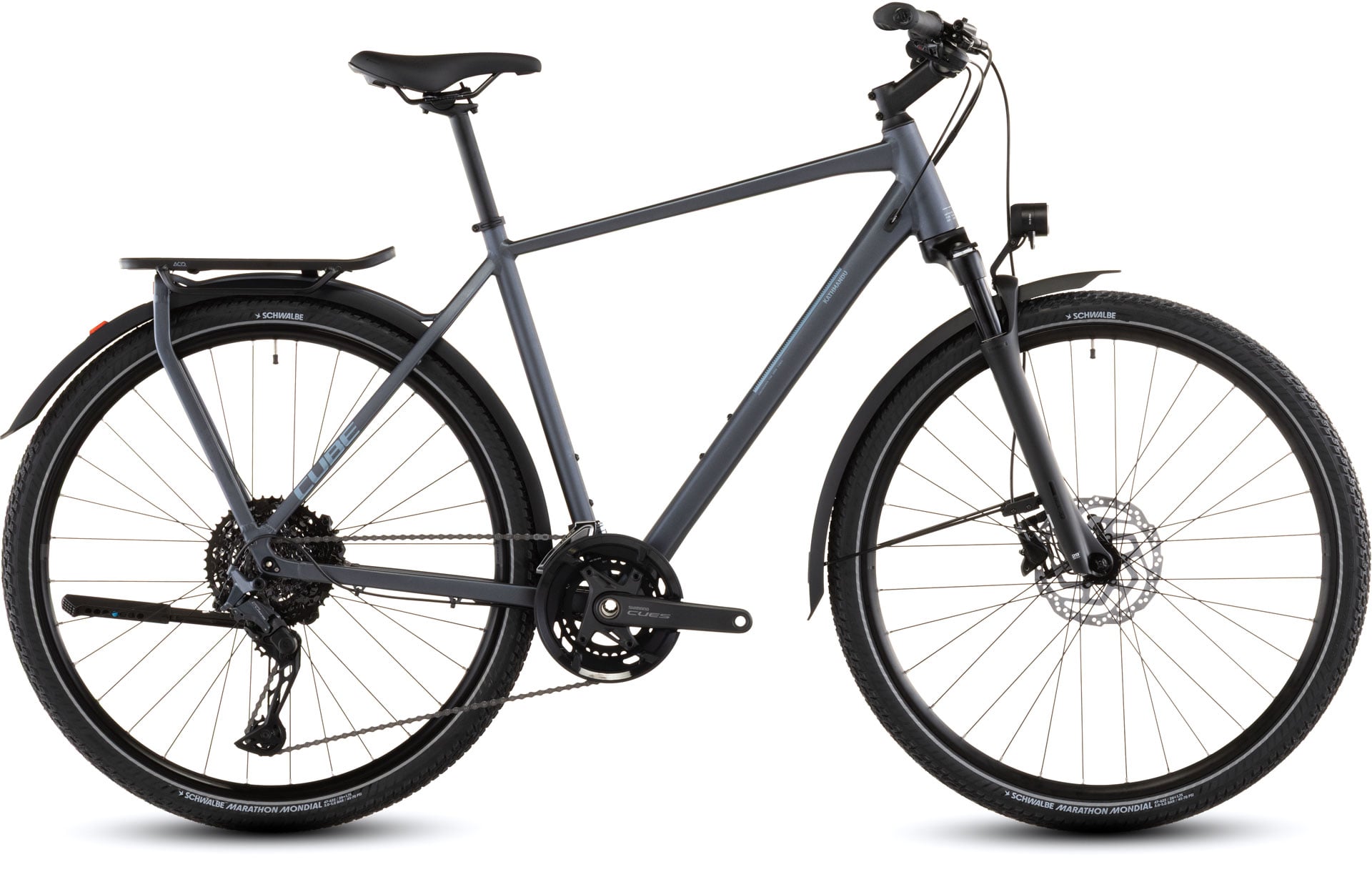 Cube Kathmandu EXC metallicgrey'n'chrome
