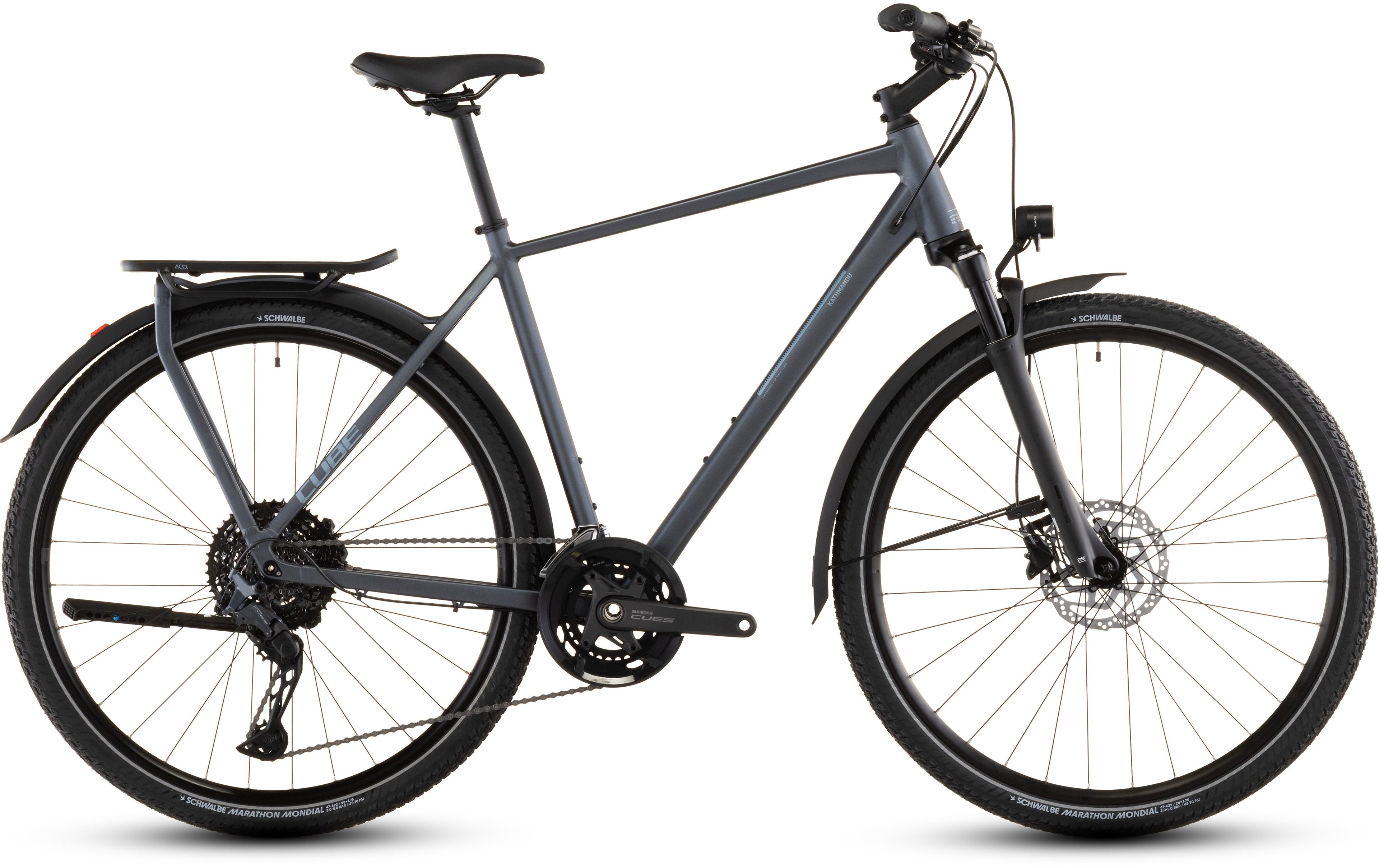 Cube Kathmandu EXC metallicgrey'n'chrome
