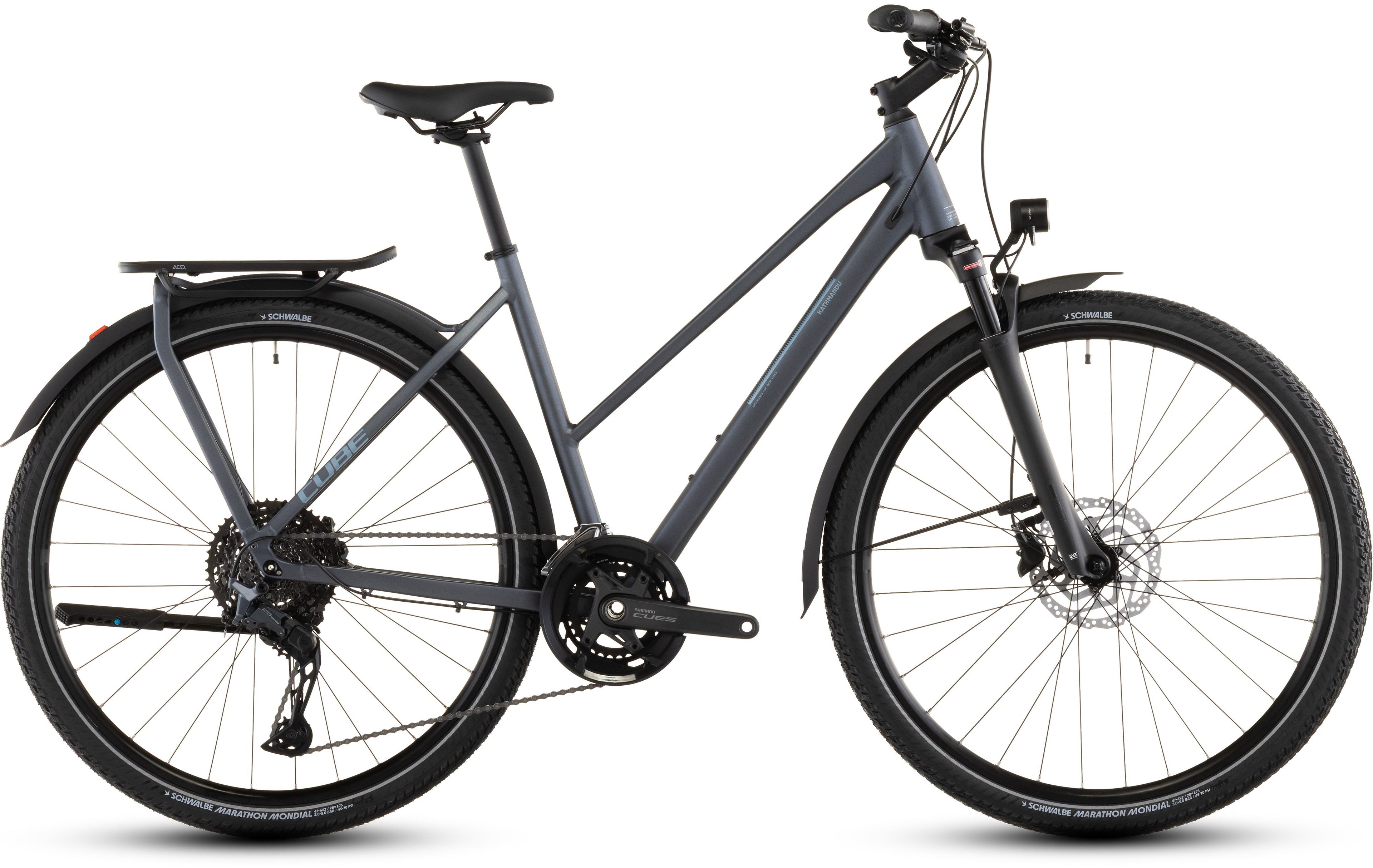 Cube Kathmandu EXC metallicgrey'n'chrome