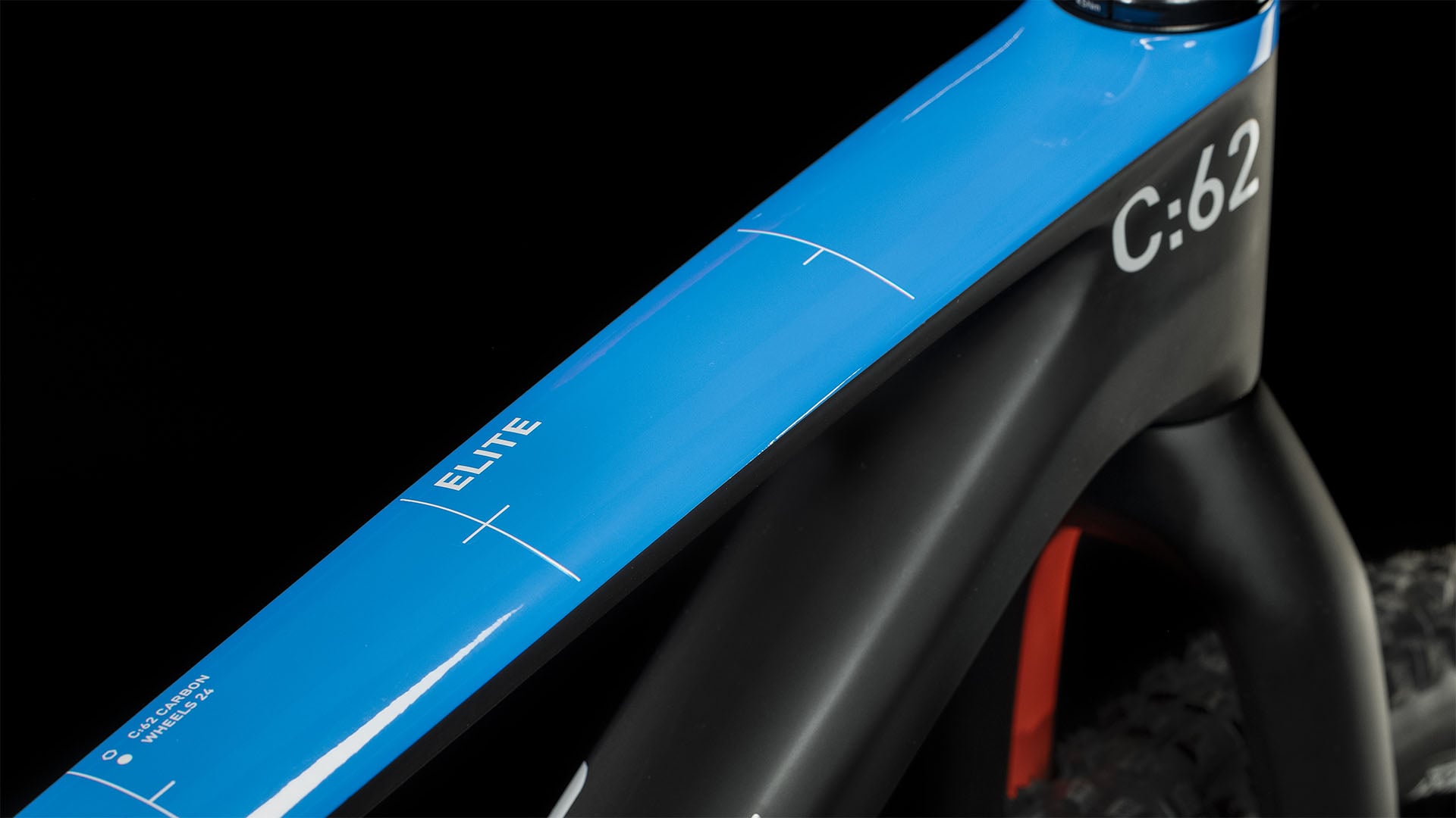 Cube Elite 240 C:62 Pro carbon'n'blue'n'red