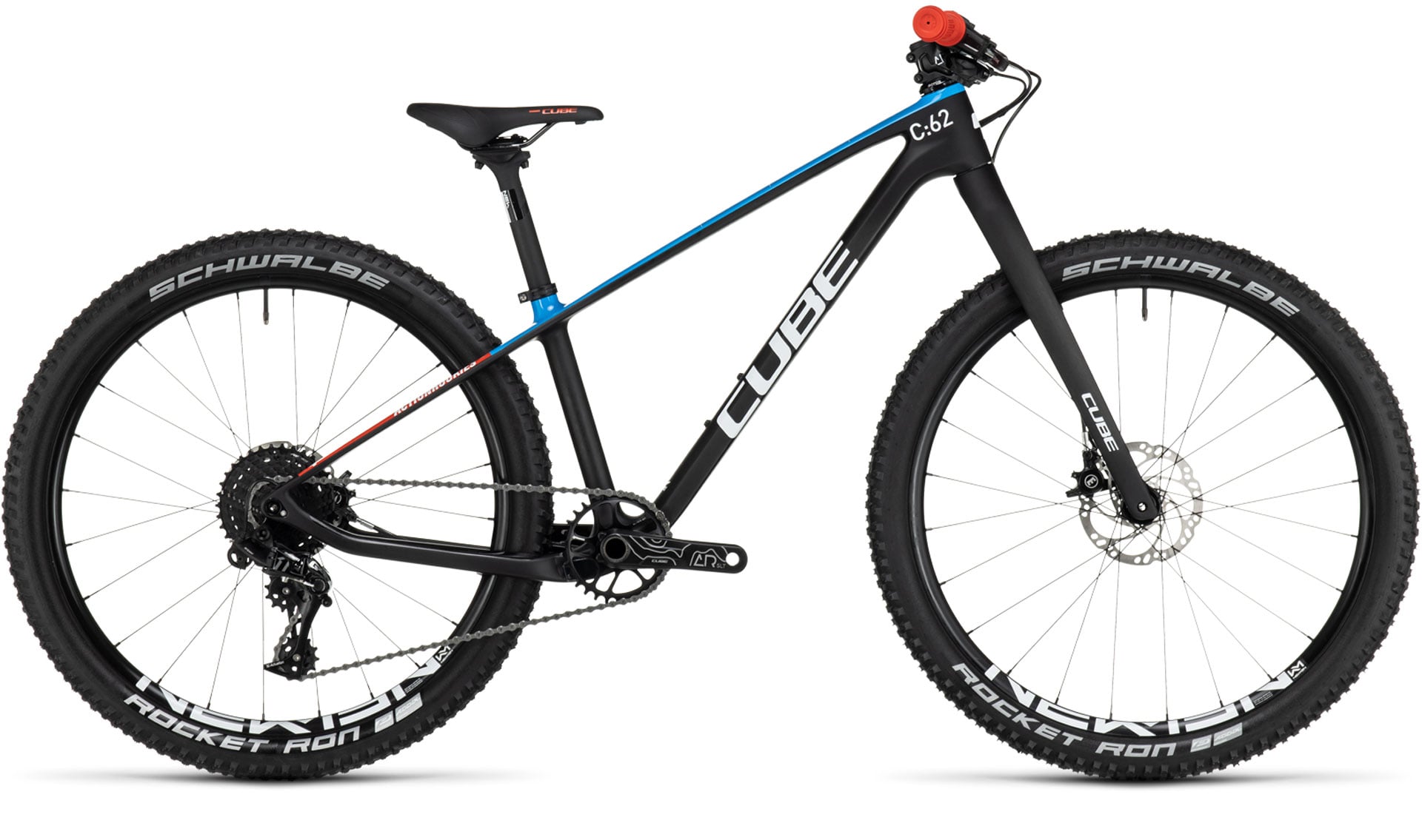 Cube Elite 240 C:62 SLX carbon'n'blue'n'red