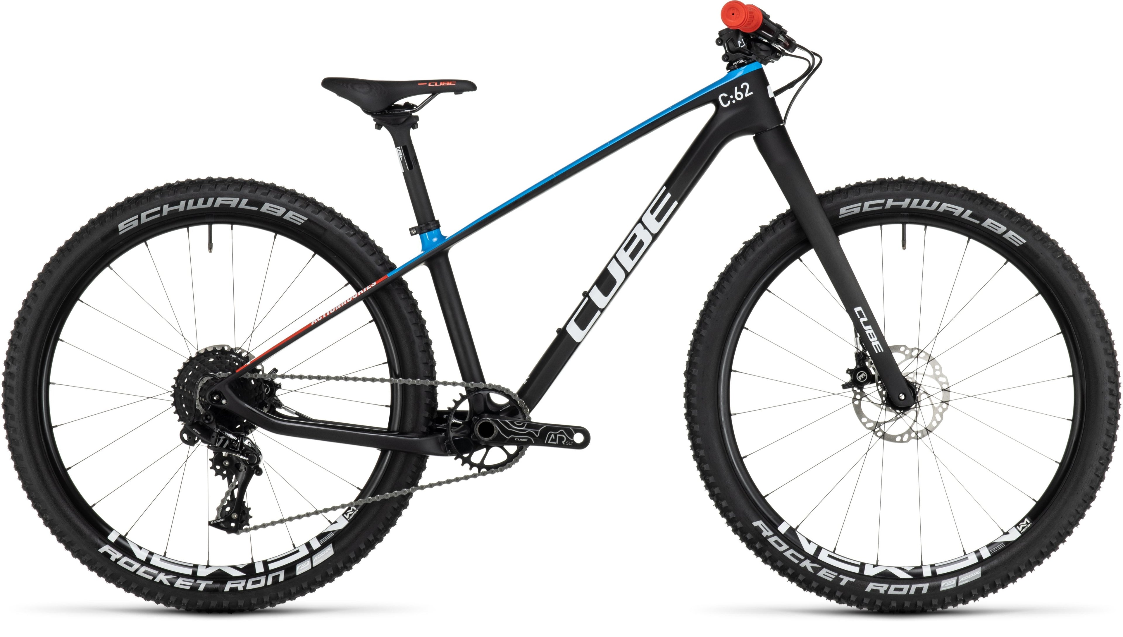 Cube Elite 240 C:62 SLX carbon'n'blue'n'red