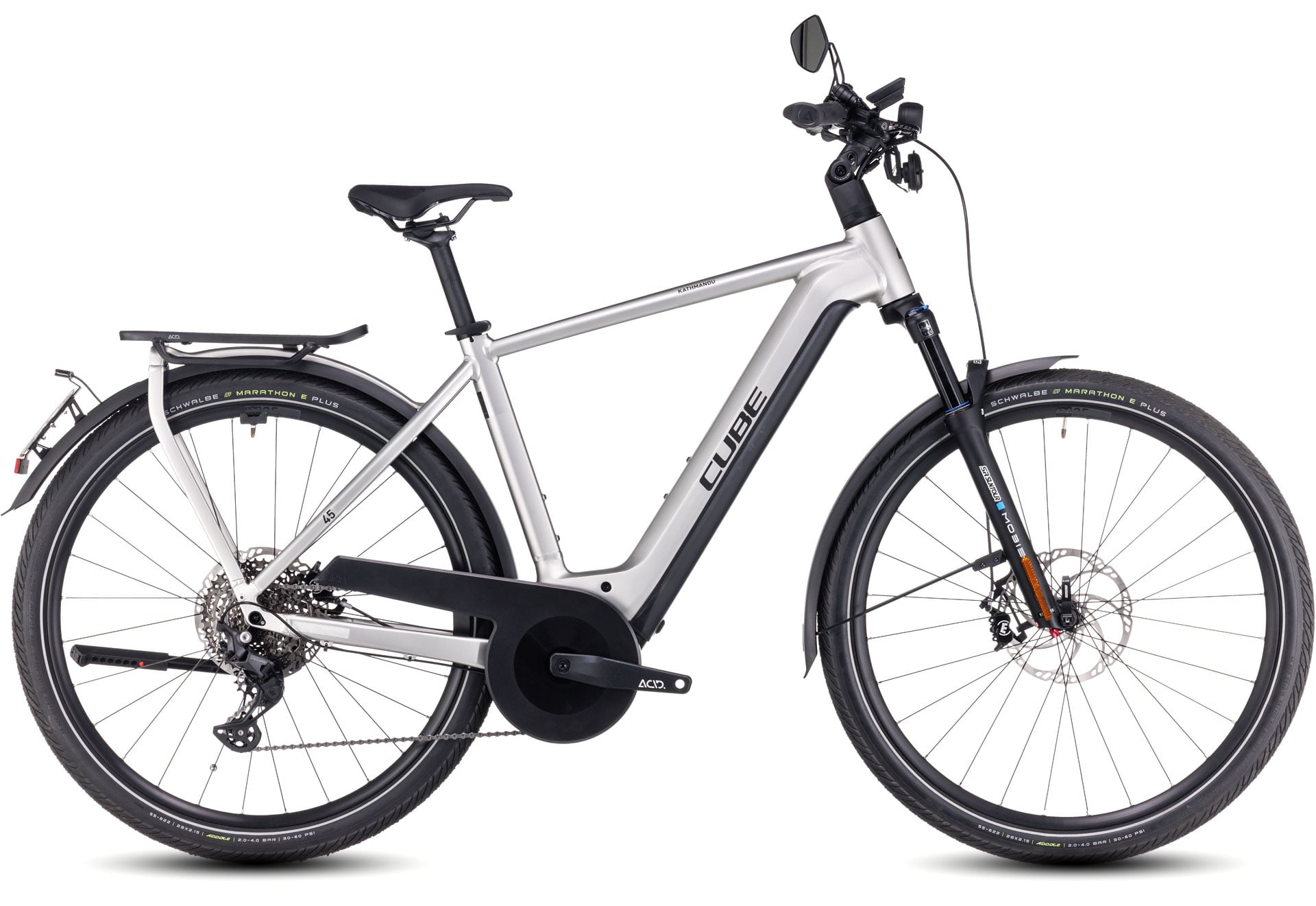 Cube Kathmandu Hybrid 45 750 grey'n'reflex