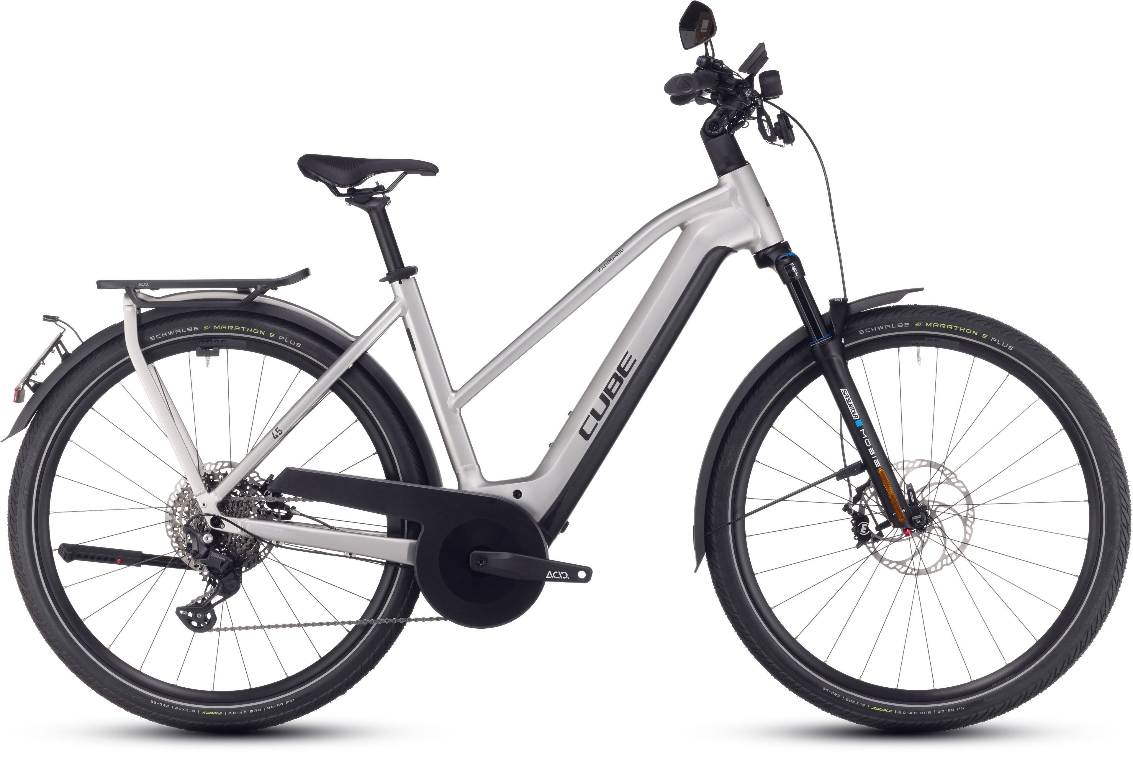 Cube Kathmandu Hybrid 45 750 grey'n'reflex