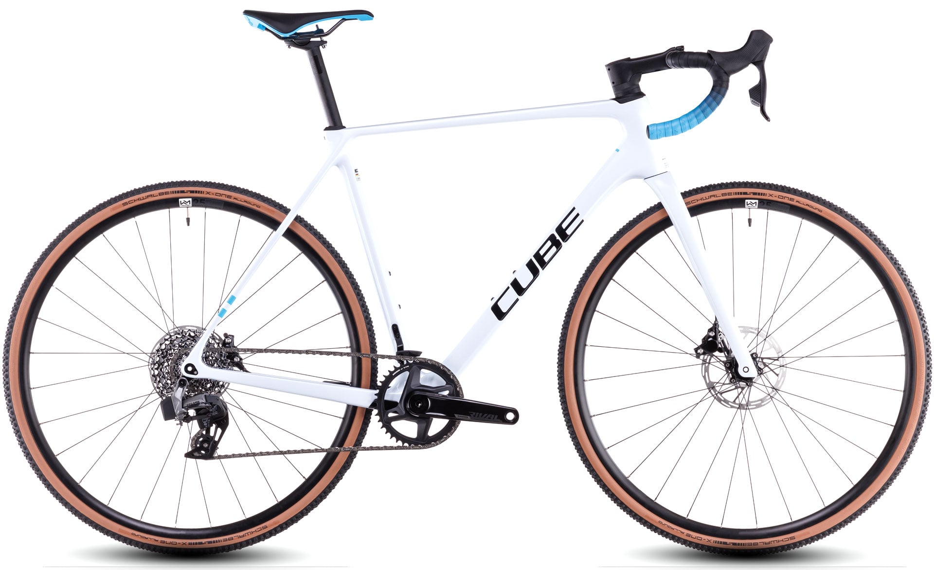 Cube Cross Race C:62 Race polarwhite'n'blue