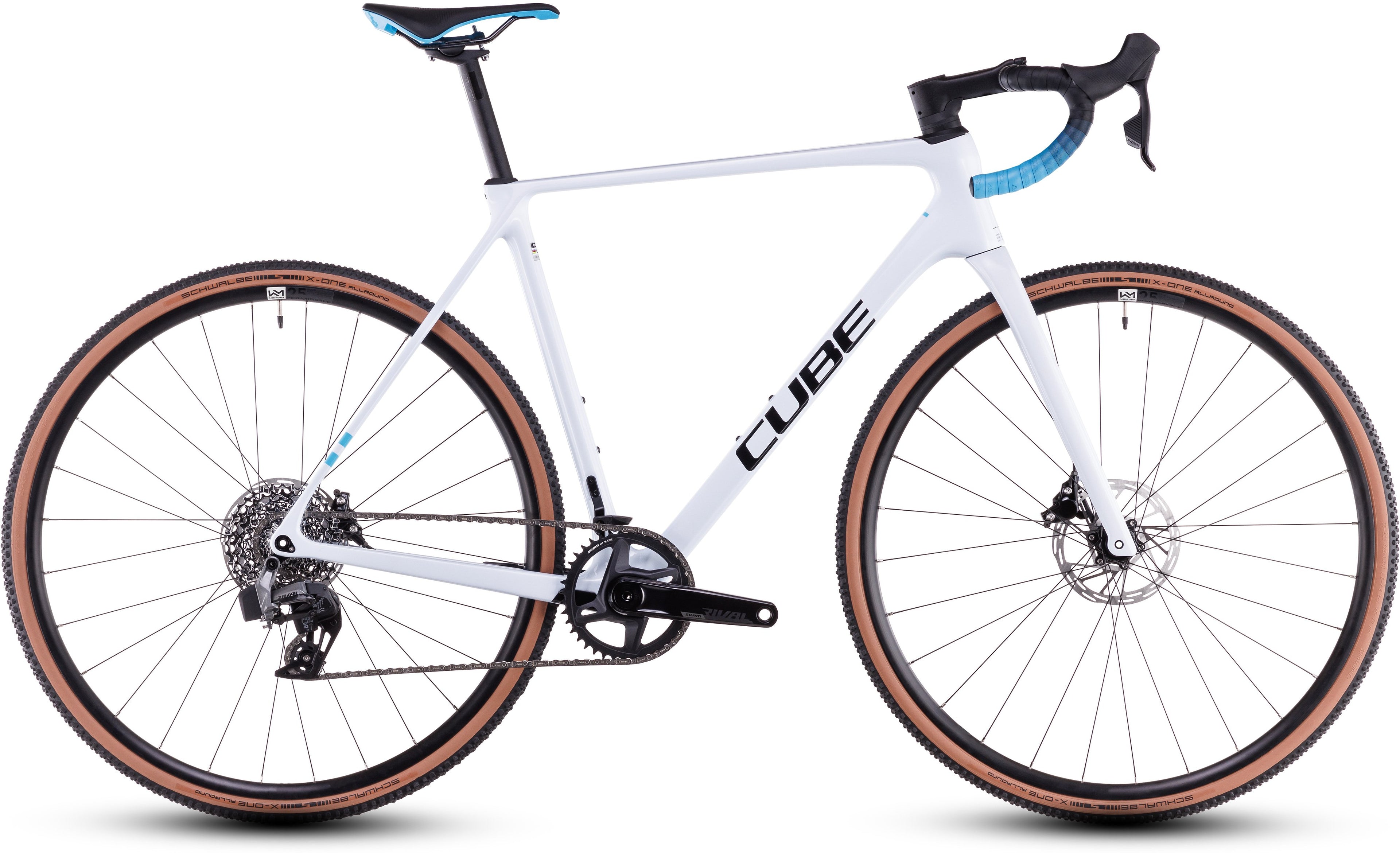 Cube Cross Race C:62 Race polarwhite'n'blue