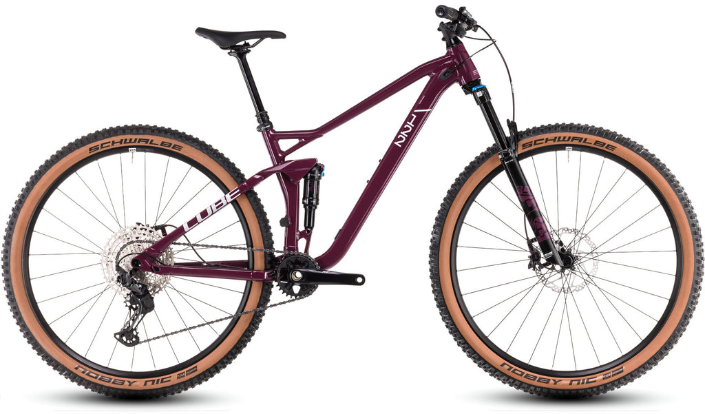 Cube Stereo ONE22 Race wine'n'grey