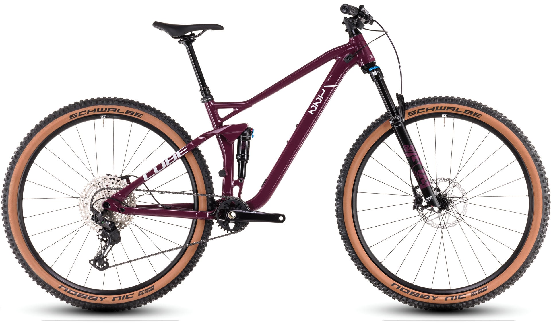 Cube Stereo ONE22 Race wine'n'grey