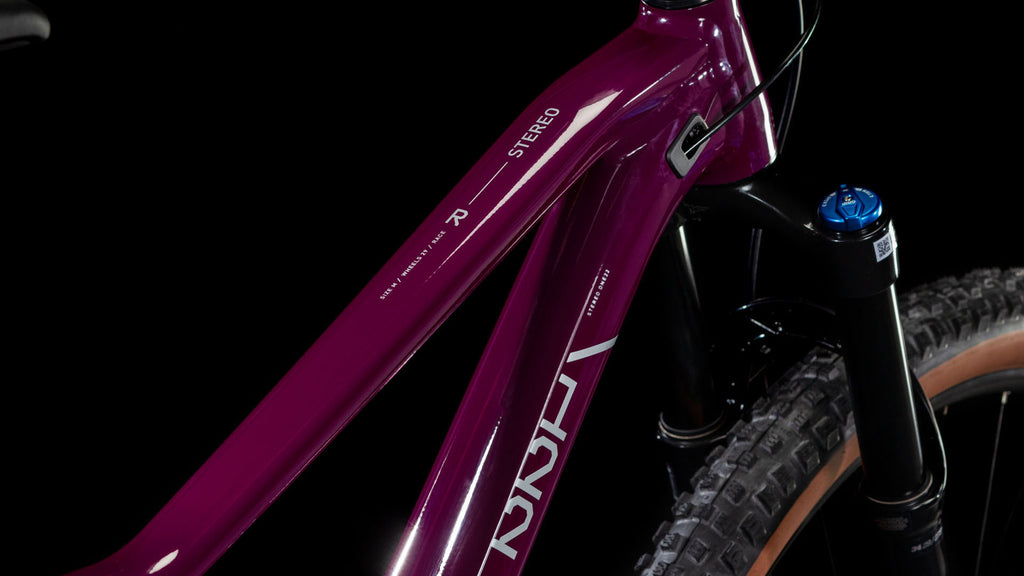 Cube Stereo ONE22 Race wine'n'grey