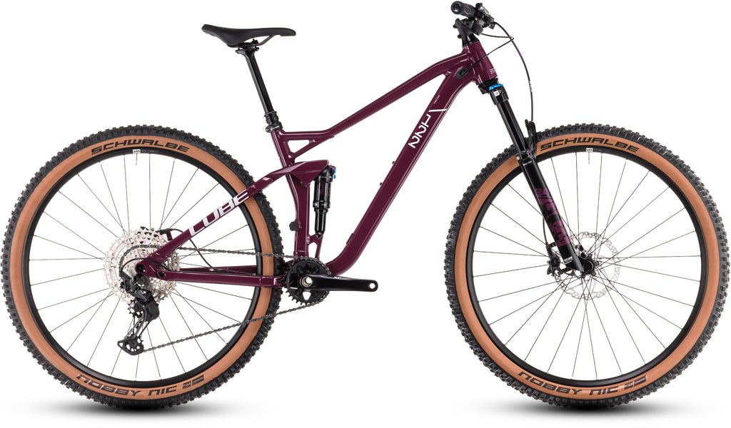 Cube Stereo ONE22 Race wine'n'grey