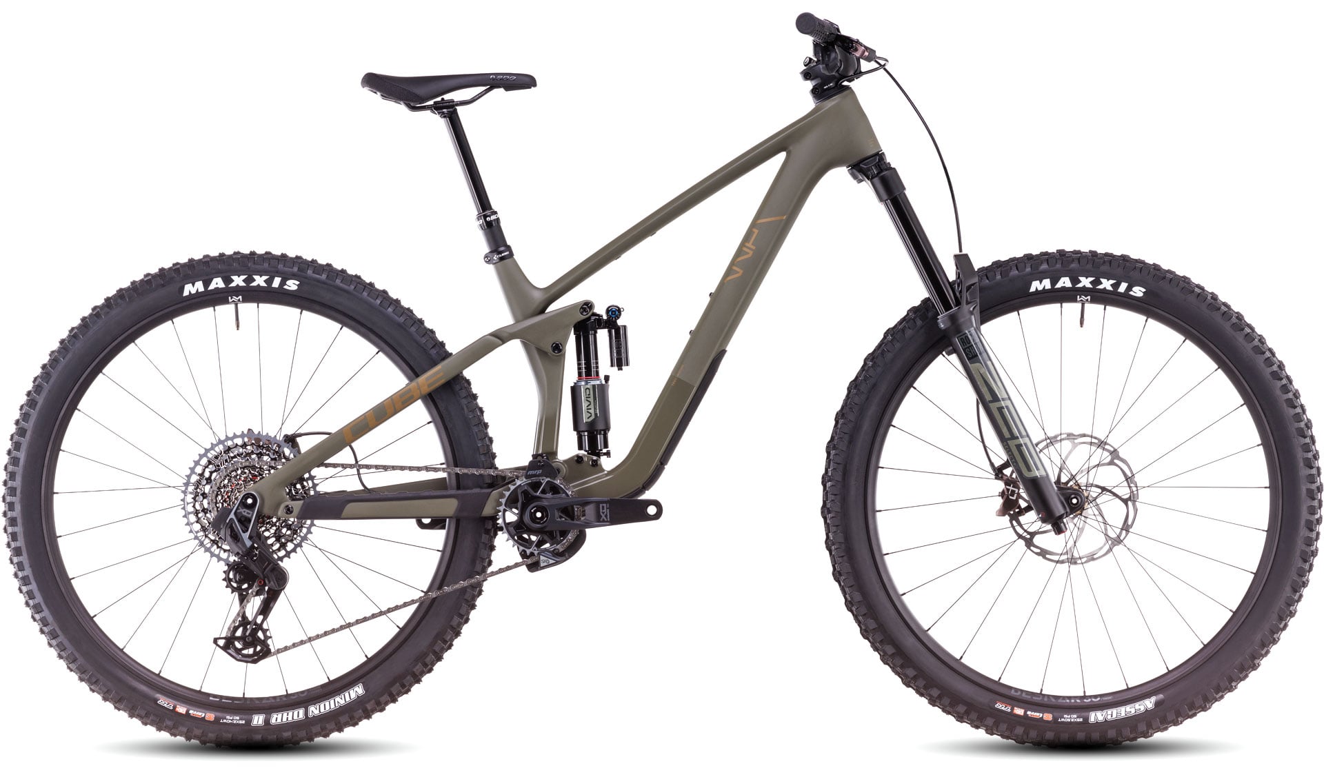 Cube Stereo ONE77 C:68X TM 29 dustyolive'n'gold