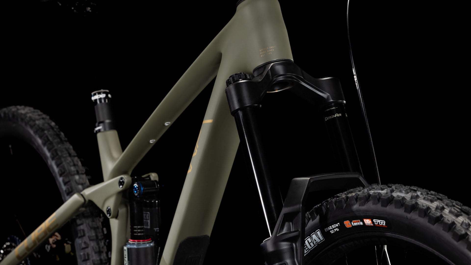 Cube Stereo ONE77 C:68X TM 29 dustyolive'n'gold
