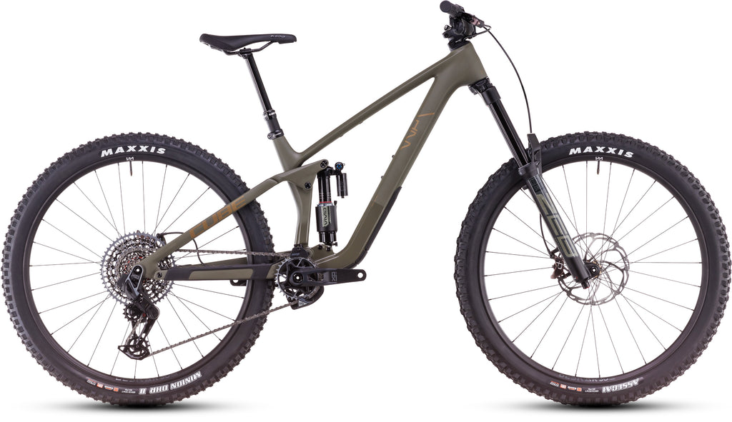 Cube Stereo ONE77 C:68X TM 29 dustyolive'n'gold