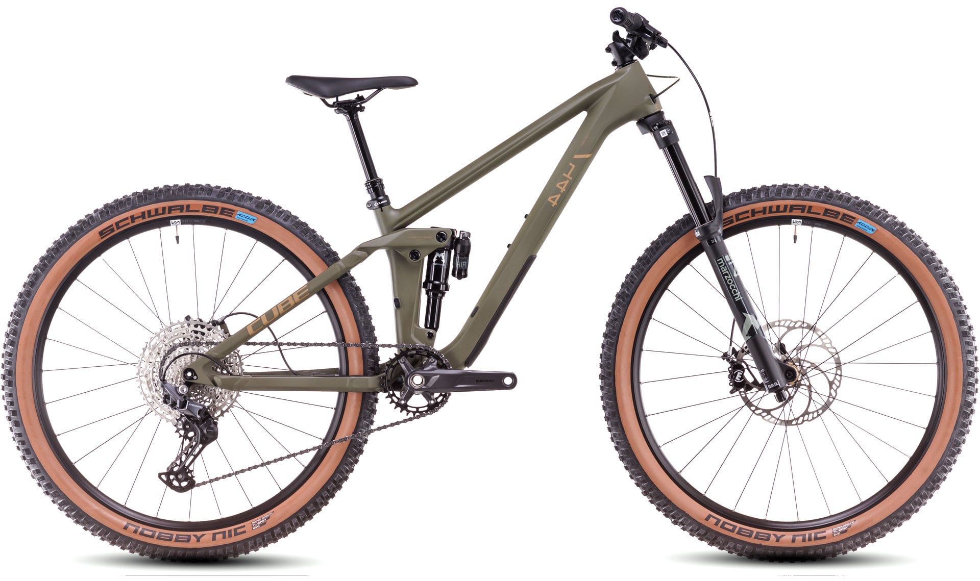 Cube Stereo ONE44 HPC Rookie dustyolive'n'gold
